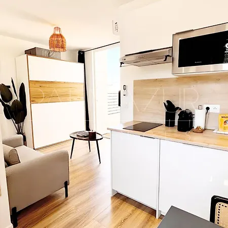 Proche Gare, 5 Min Du Midi, Studio, Terrasse - Palmazur Lägenhet
