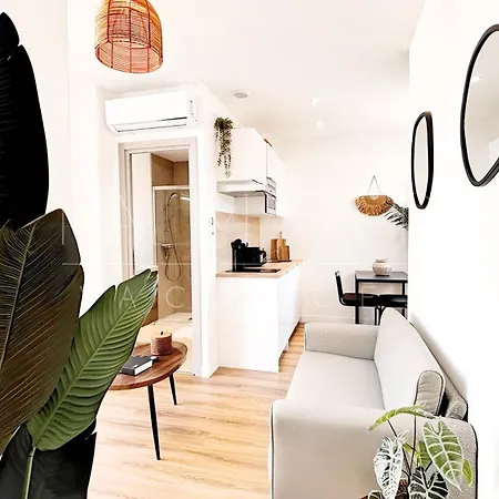 Lägenhet Proche Gare, 5 Min Du Midi, Studio, Terrasse - Palmazur *