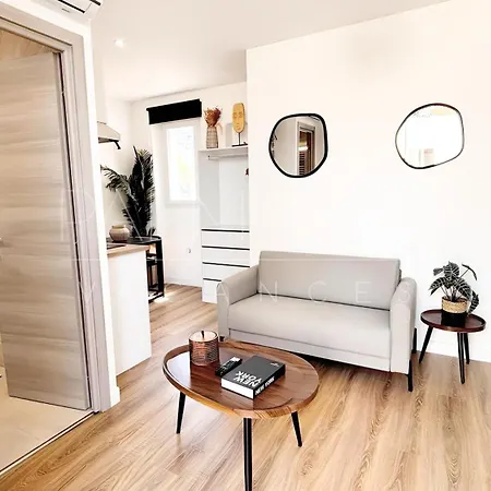 Proche Gare, 5 Min Du Midi, Studio, Terrasse - Palmazur Cannes